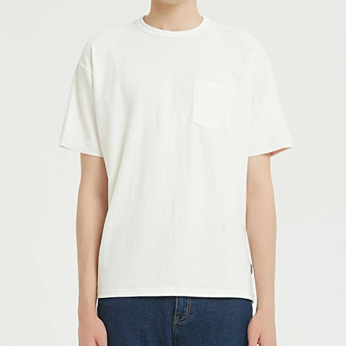 Boysnextdoor 棉麻寬版口袋T-Shirt